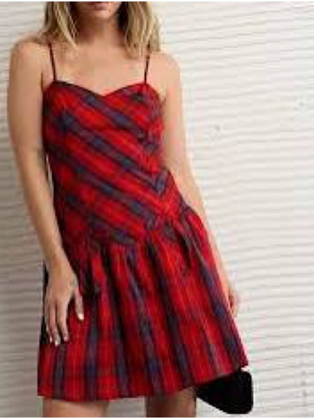 American Eagle Outfitters
AE Sweetheart Bella Bow Mini Dress Sz Large L - Picture 1 of 11